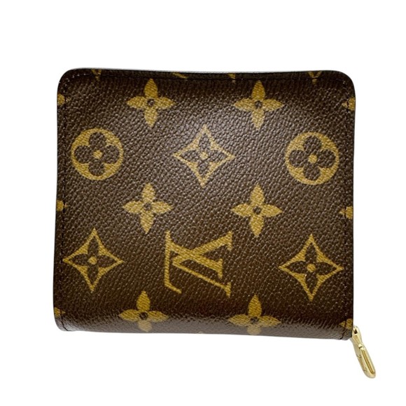 Louis Vuitton LOUIS VUITTON Bi-fold wallet with card pocket and zipper Monogram - Picture 3 of 10